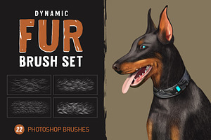 Fur Photoshop Brushes v2