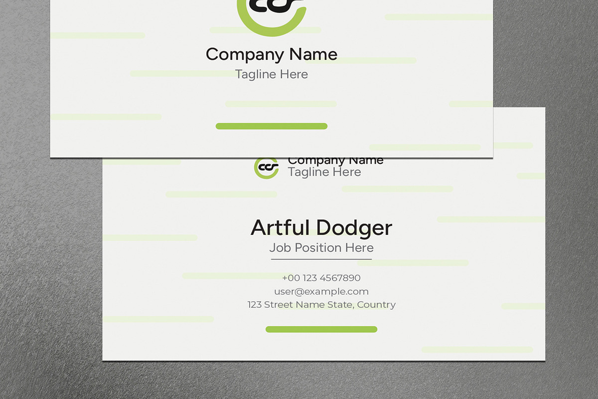 Modern Business Card Design preview 5