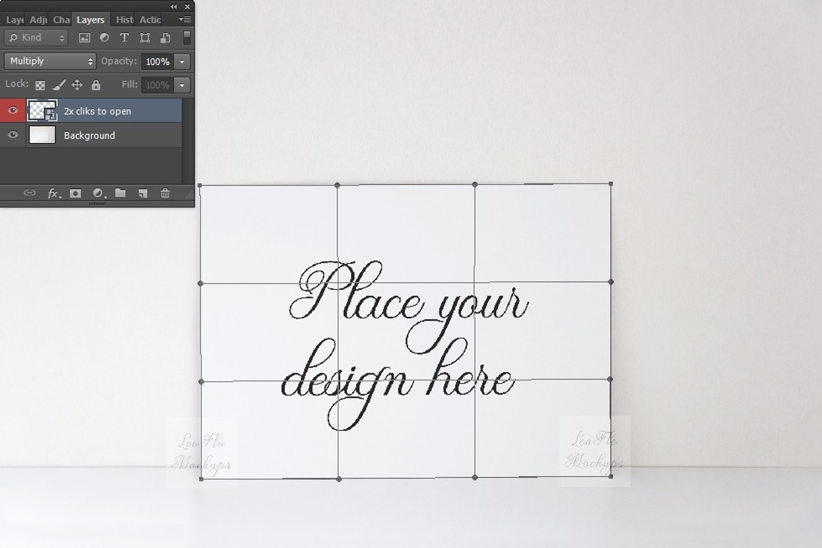 7x5 Print card horizontal mockup, a Cups & Container Mockup by Leo Flo Mockups (Photo 2 of 2)