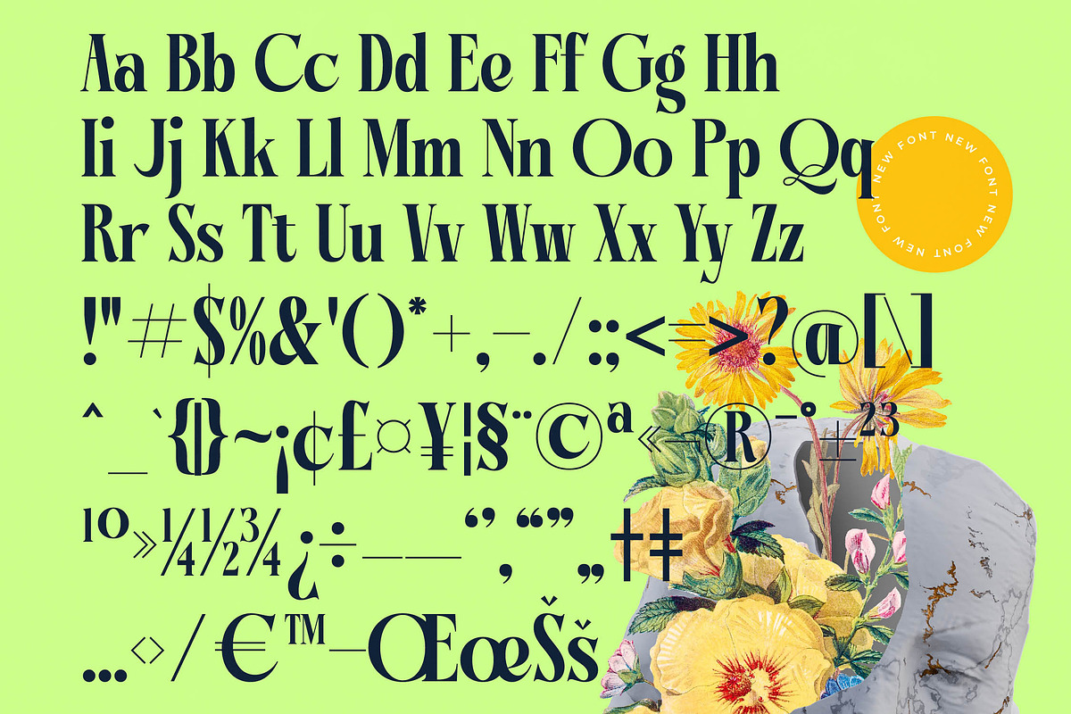 Bralge Modern Display Serif Font, a Serif Font by timelesstype.co (Photo 18 of 20)