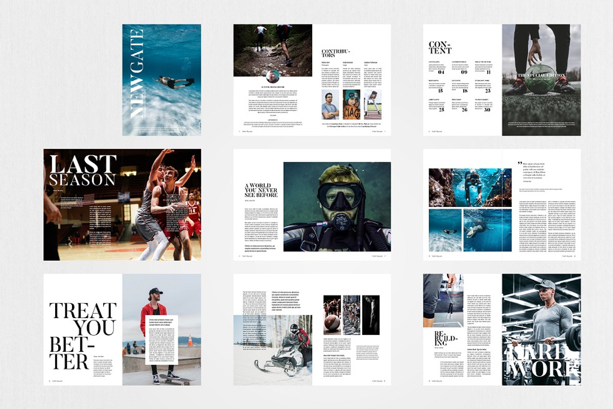 Newgate Magazine - 2019 Edition, a Magazine Template by Bokuto (Photo 12 of 13)