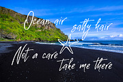 Costa Blanca Cyrillic textured font, a Script Font by IraDvilyuk (Thumbnail 11 of 18)