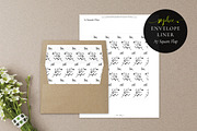 Printable Envelope Liner, Sophie, an Invitation Template by Alice Bluefox (Thumbnail 4 of 6)