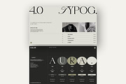 AURA Brand Guideline Presentation, a Presentation Template by GoldenPixelStudio (Thumbnail 8 of 10)