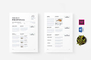 Proposal | MS Word & Indesign, a Stationery Template by design_hut (Thumbnail 1 of 7)