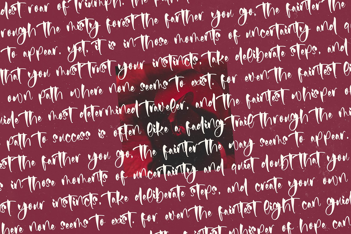 Fainter Bold Brush Font, a Script Font by stylishtype.co (Photo 8 of 20)