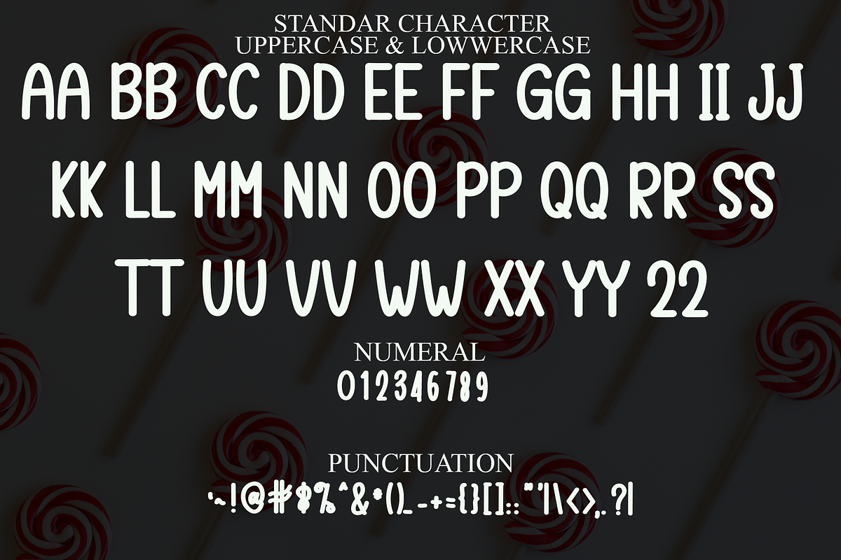 Candy Christmas, a Serif Font by FreshTypeINK (Photo 3 of 8)