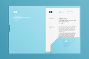 20 folder mock-ups & templates, a Product Mockup by Srg® (Thumbnail 15 of 21)