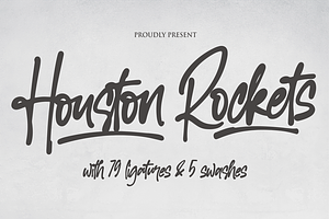 Houston Rockets - 79 Ligatures