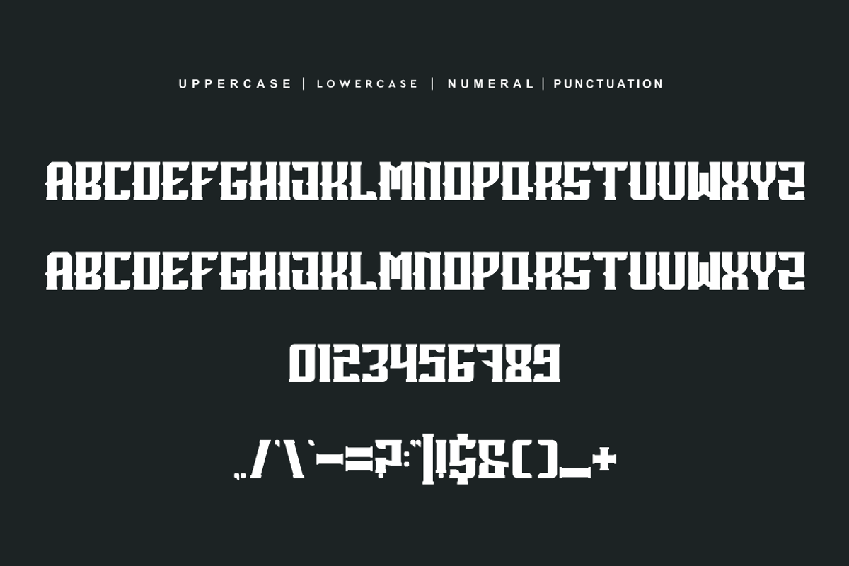 Crabby Soldier - Sport & Military Fo, a Serif Font by QR Design Studio (Photo 7 of 8)