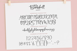 Hey Bombshell Font Family