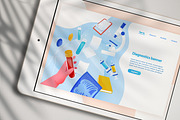Diagnostics concept, a Healthcare Illustration by Good Studio (Thumbnail 3 of 3)