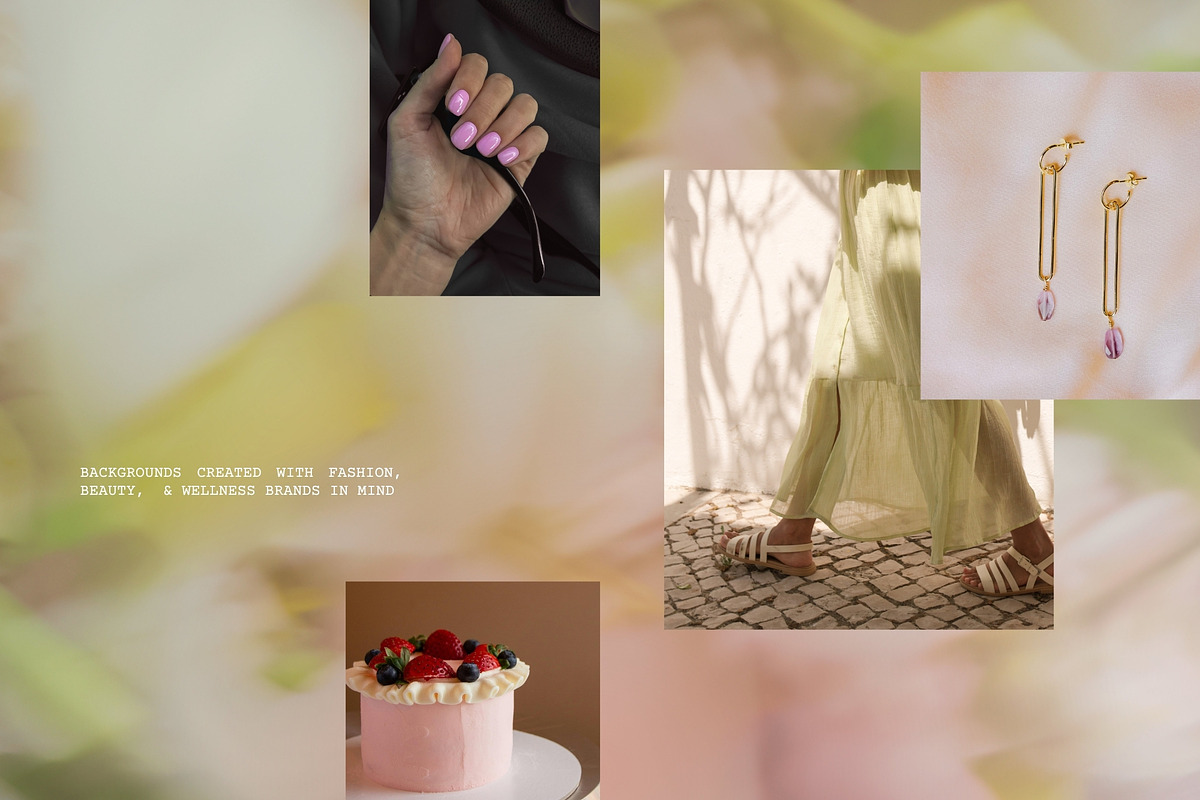 Soft Floral Spring Blur Backgrounds, a Background Graphic by eclosque (Photo 45 of 48)