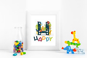 Tropical alphabet cartoon animals, an Animal Illustration by Brandianna (Thumbnail 3 of 5)