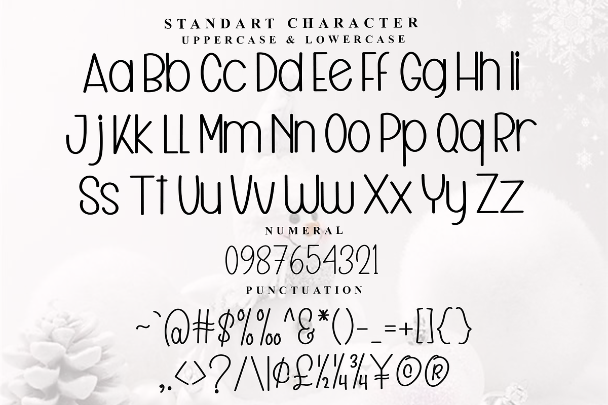 Winter Candy, a Sans Serif Font by FreshTypeINK (Photo 4 of 8)