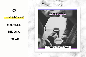 Instalover Instagram SocialMediaPack