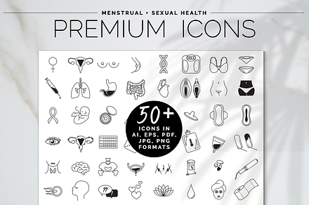 ICONS: Menstrual + Sexual Health