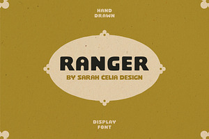 Ranger - Retro Display Font