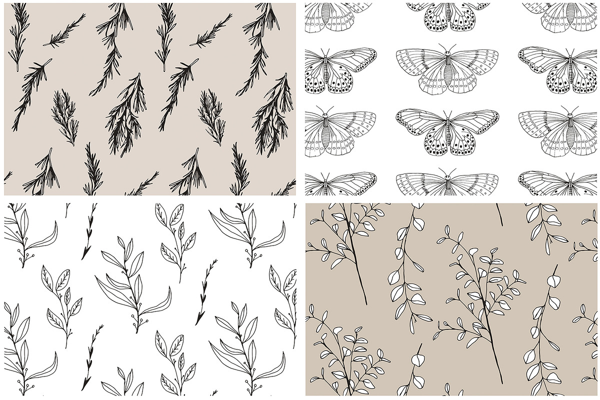 Rustic Patterns & Instagram Stories, a Pattern Graphic by Youandigraphics (Photo 14 of 18)