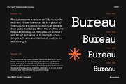 AT Bureau Sans (9 Style + Variable), a Sans Serif Font by Any-Type® Foundry (Thumbnail 6 of 14)