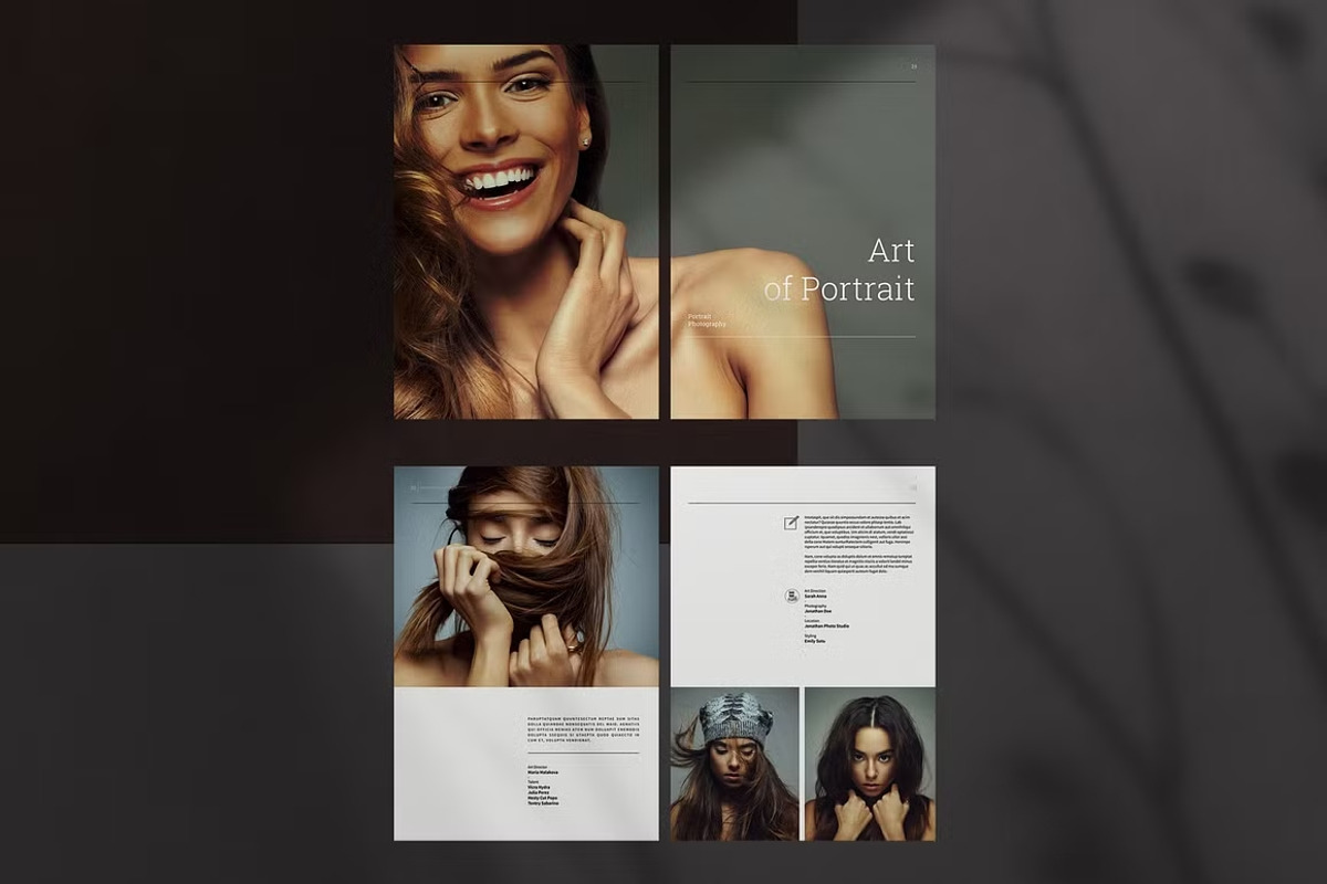 Photography Portfolio Template, a Brochure Template by adekfotografia (Photo 8 of 11)