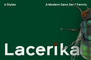 Lacerika Modern Sans Serif Font, a Sans Serif Font by IWMType (Thumbnail 1 of 7)