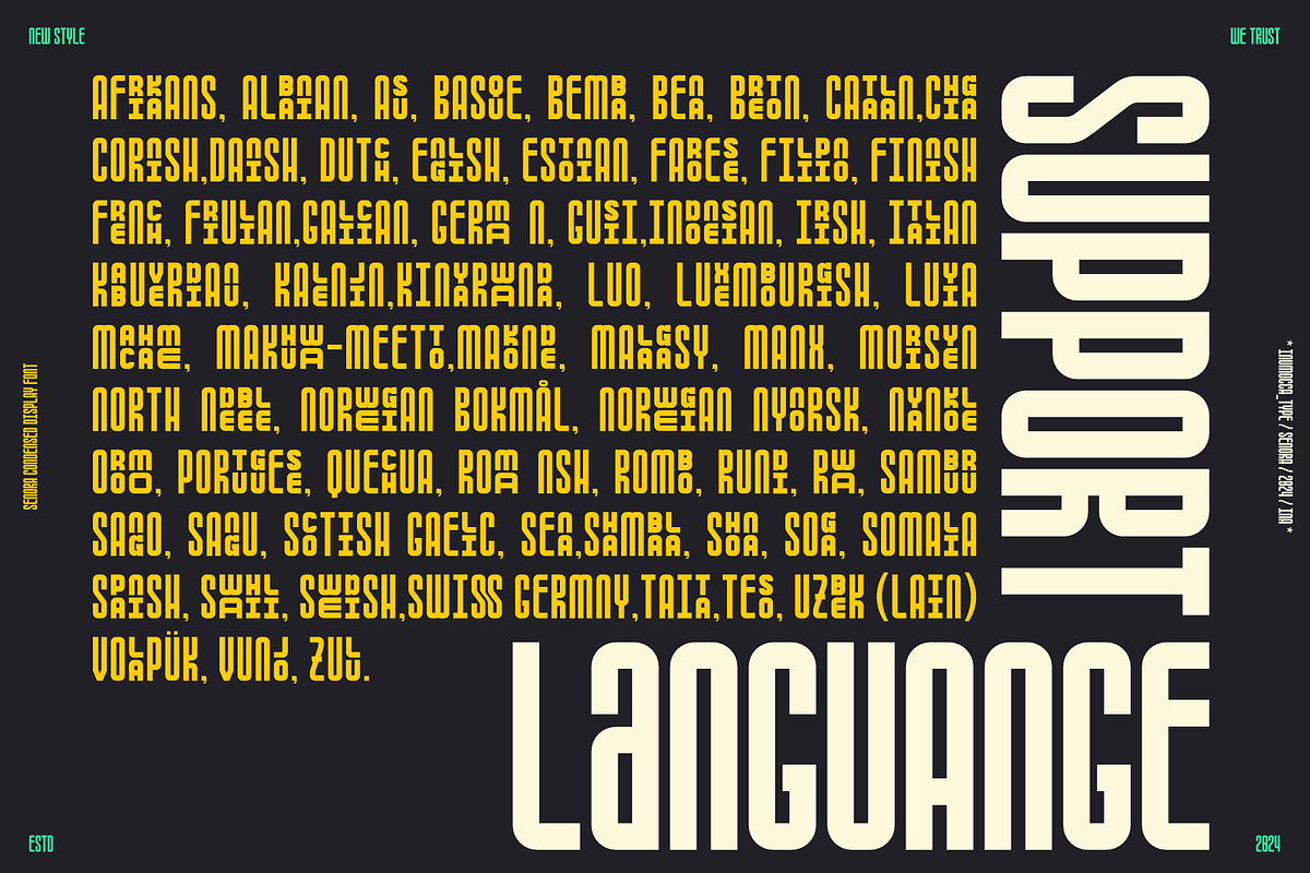 Senora Discount 20 Off, a Sans Serif Font by inumocca_type (Photo 13 of 15)
