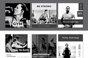 GYM Social Media Pack