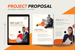 Business Project Proposal Template, a Magazine Template by TMint Play