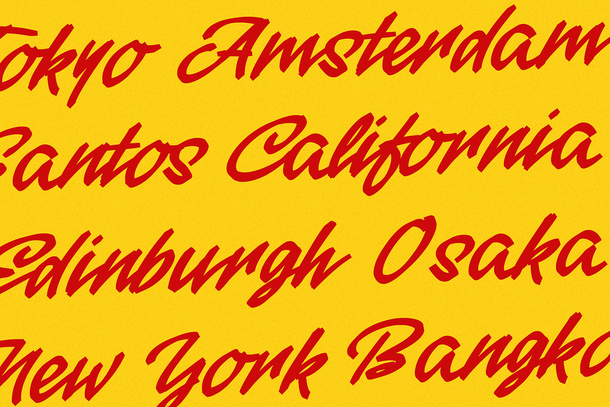 Cerfie Script Handmade Font, a Script Font by Maulana Creative (Photo 3 of 7)