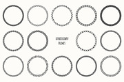Line Doodle Brushes. Hand Borders., an Illustration by Krolja (Thumbnail 4 of 4)