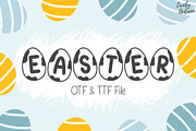 Easter egg Font, a Symbol Font by LivelyAutumn11.11 (Thumbnail 1 of 4)