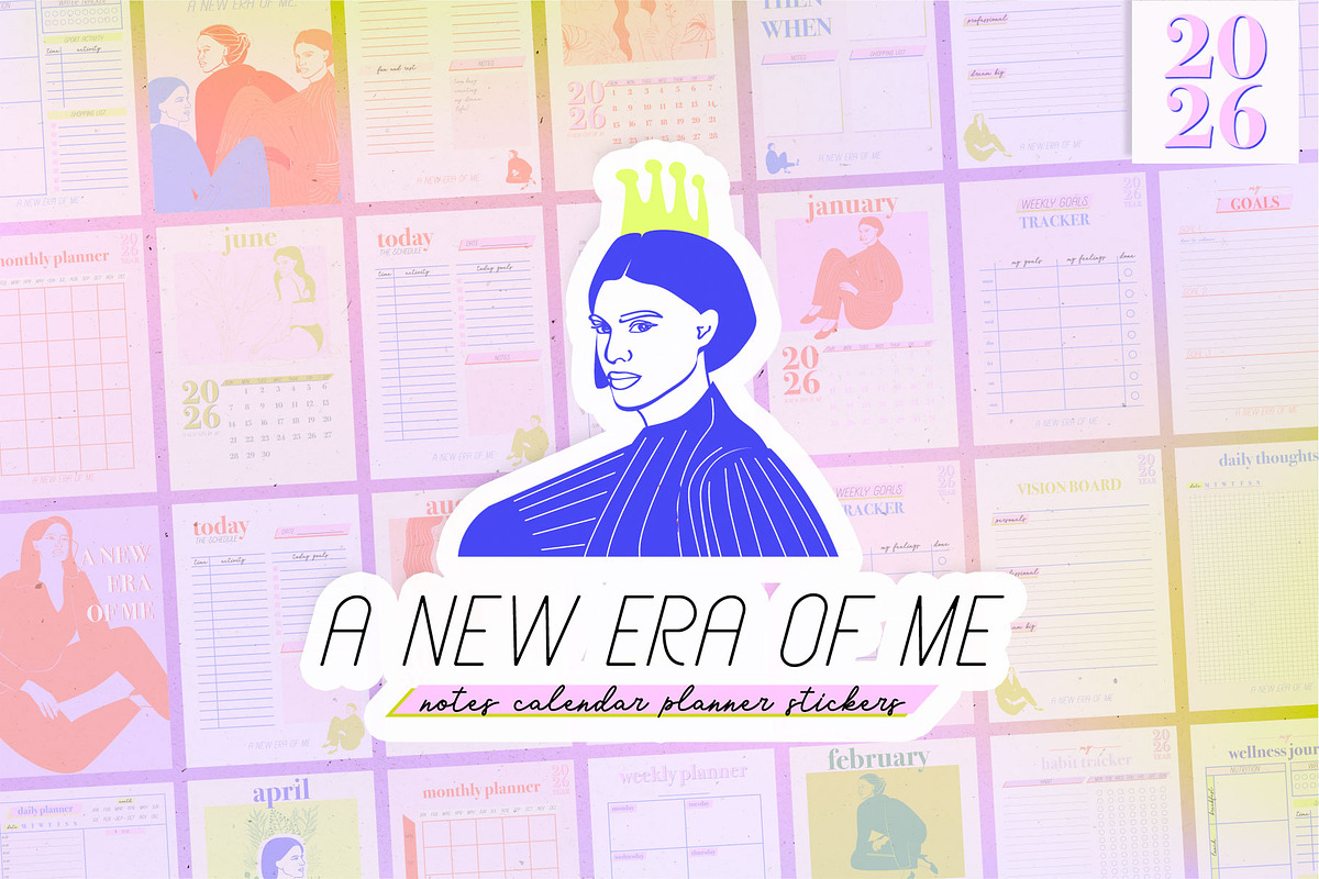 2026 NEW ERA planners, a Graphic by Mio Buono (Photo 1 of 15)