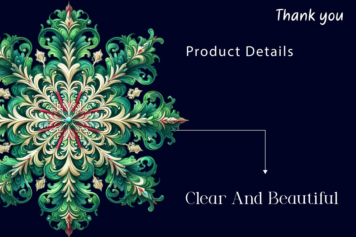 Watercolor Snowflake Clipart Bundle, a Work Illustration by Dream Creation (Photo 6 of 6)