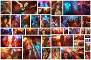 115 Dancing at a party, a Person Photo by Handmadefont (Thumbnail 2 of 118)