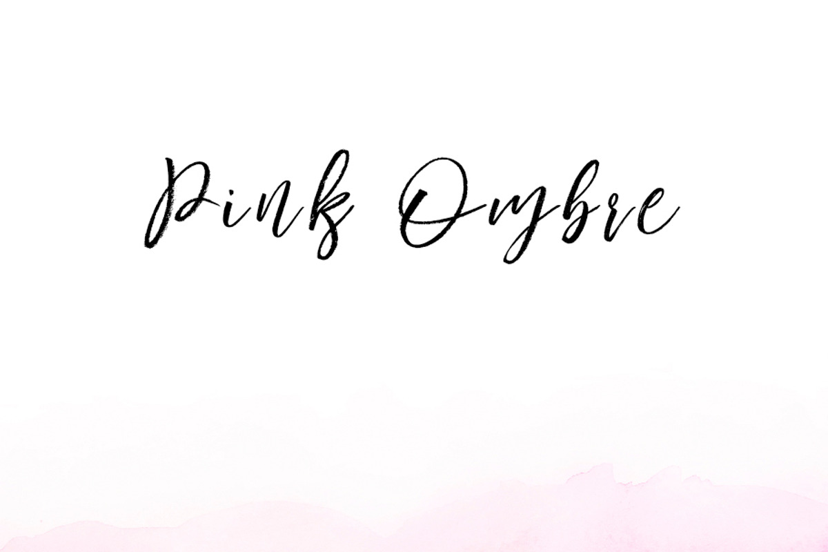 Pink ombre watercolor, a Texture Graphic by GraphicRain (Photo 5 of 5)