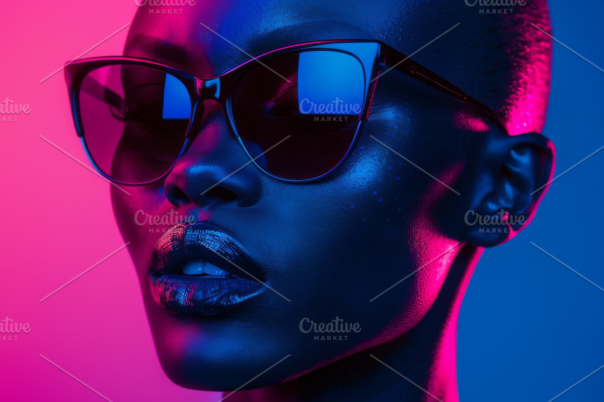 109 Fashion models in sunglasses, a Beauty & Fashion Photo by Handmadefont (Photo 112 of 113)