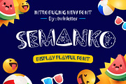 Semanko, a Sans Serif Font by twinstd (Thumbnail 1 of 14)