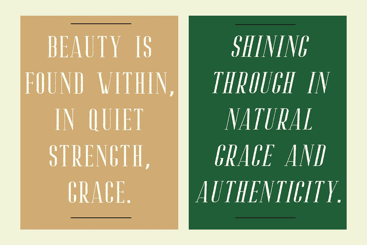Riffle Rough, a Serif Font by Craft Supply Co. (Photo 2 of 8)