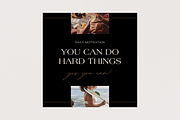 Bela | Podcast Canva Template, a Social Media Template by With Faith & Love (Thumbnail 3 of 12)