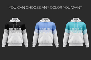 Mens Hoodie Mockup