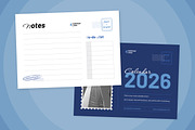 Modern Desk Calendar for Agencies, a Stationery Template by twinstd (Thumbnail 4 of 5)