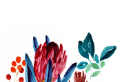 Watercolor Flower Bouquet, a Decorative Illustration by Karliefie (Thumbnail 4 of 4)