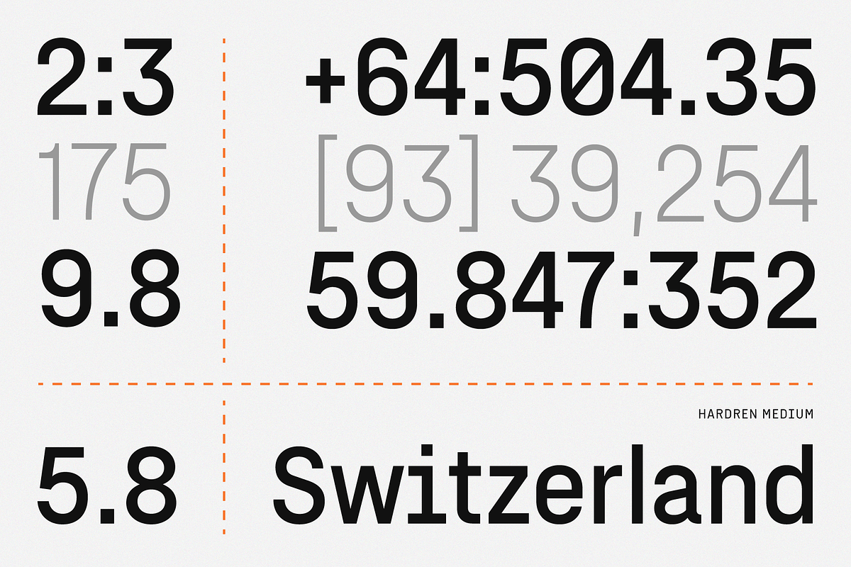 Hardren Grotesk 30% Off, a Sans Serif Font by Horizon Type Foundry (Photo 9 of 15)
