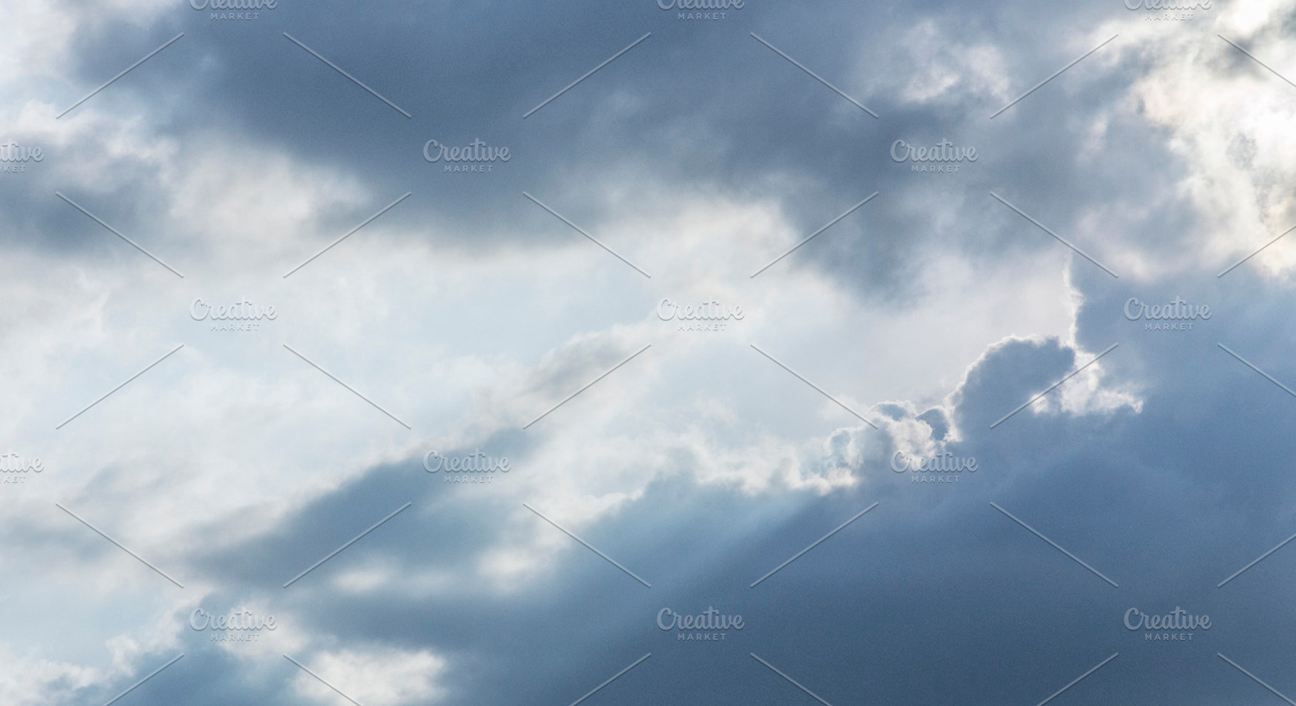 Cloudy Sky Stock Photograph