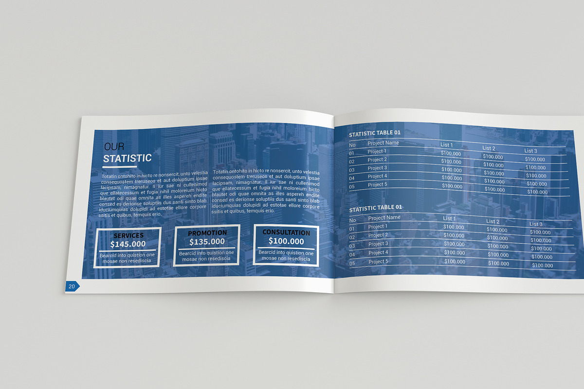 A5 Company Profile, a Brochure Template by BoriesBechker (Photo 11 of 13)