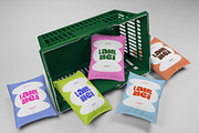 Snack Inside Basket Mockup, a Product Mockup by graphicook (Thumbnail 2 of 4)