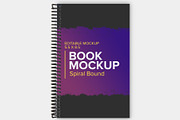Spiral Bound Book Mockup, a Print Template by IFBdesign (Thumbnail 4 of 9)