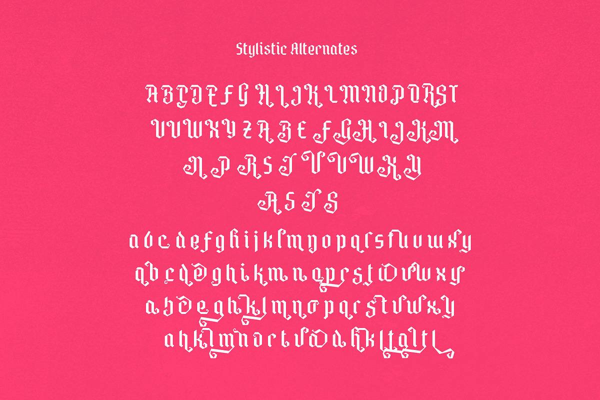 Kali Maya | Variable Gothic Typeface, a Blackletter Font by creativemedialab (Photo 6 of 12)