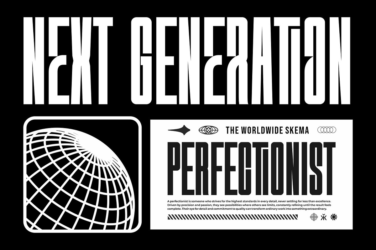 Rostelop || Modern Tall Sans Serif, a Sans Serif Font by Ermedia Studio (Photo 2 of 10)